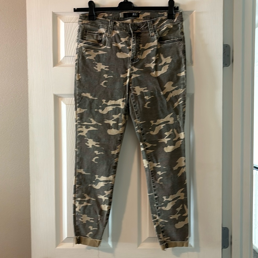KUT camo jeans
